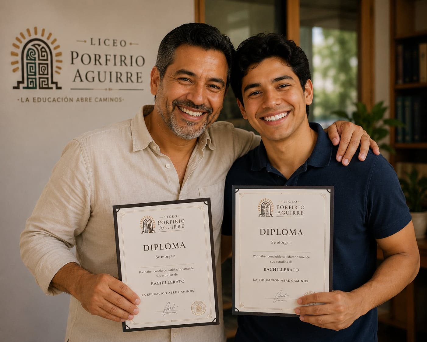 — José y Diego, padre e hijo